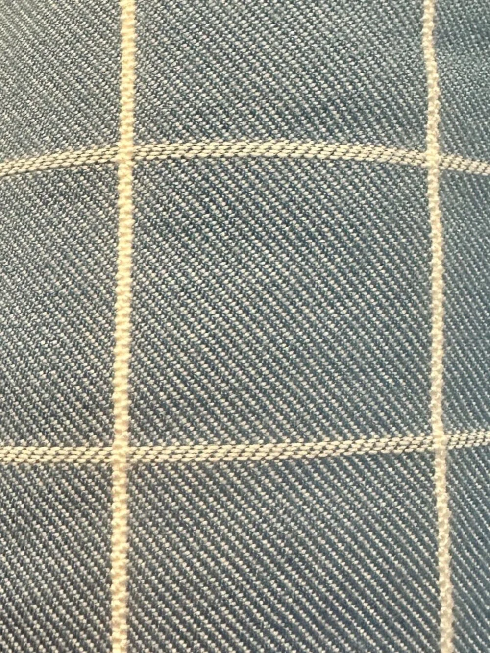 NEW Anthropologie x Terrain Sunbrella Outdoor Pillows (Set of 2) – Blue Check